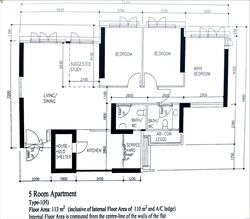 Blk 312A Clementi Ridges (Clementi), HDB 5 Rooms #618300511